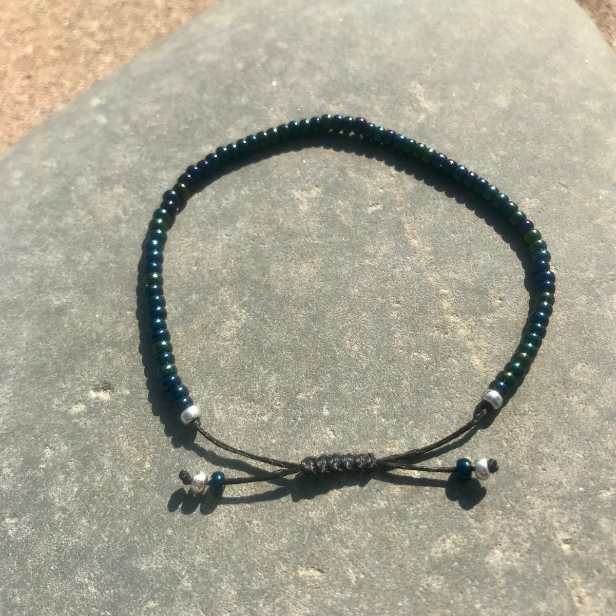 Ocean Dusk Miyuki Beaded Bracelet image 3