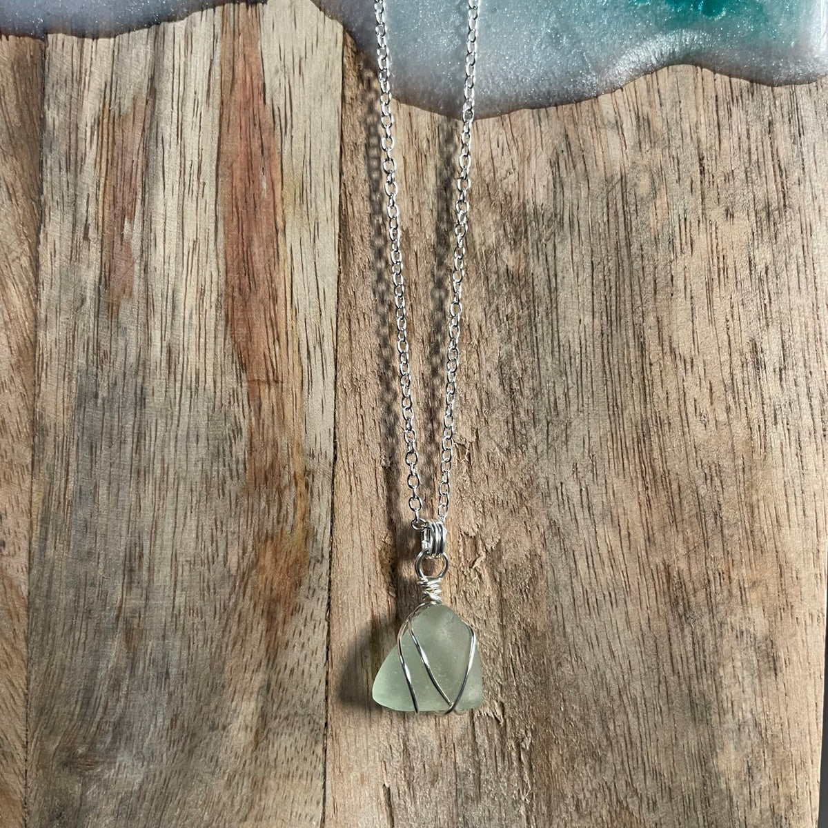 North Coast Sea Glass Necklace image 1