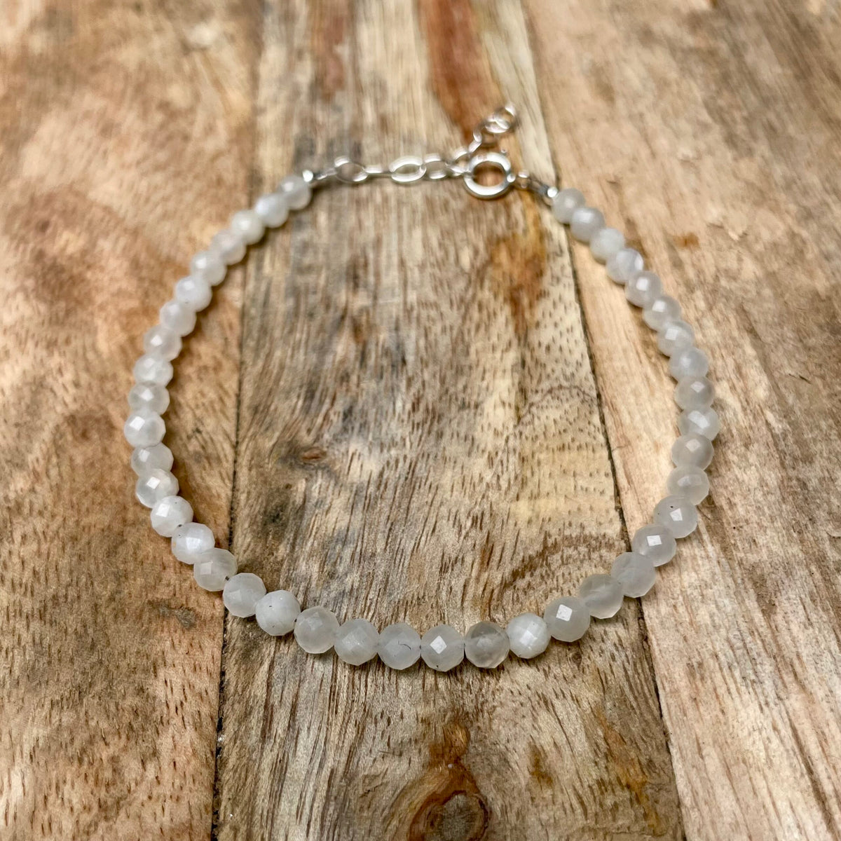 Amarina Moonstone Bracelet – Sterling Silver image 1