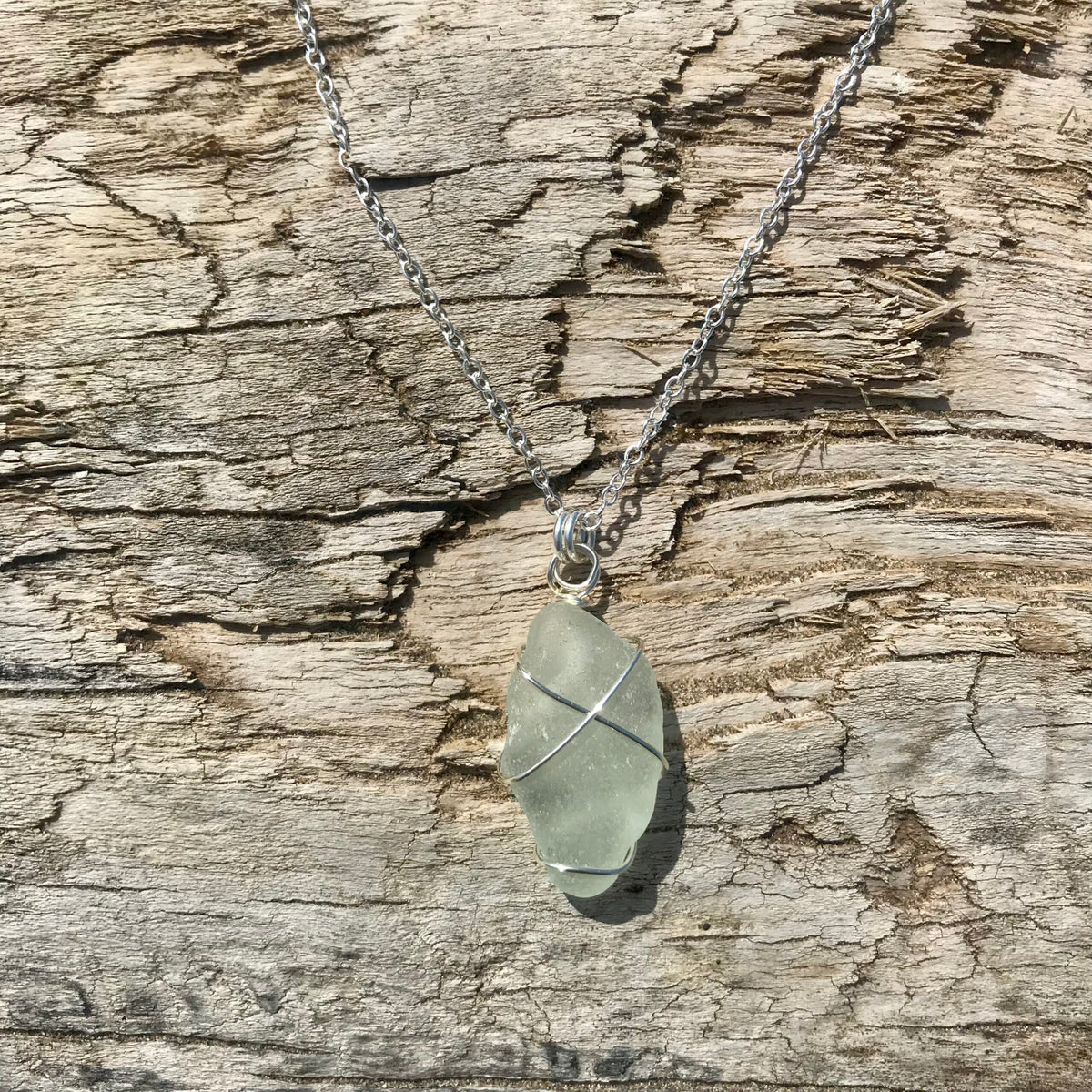 Ocean Mist Sea Glass Necklace image 0