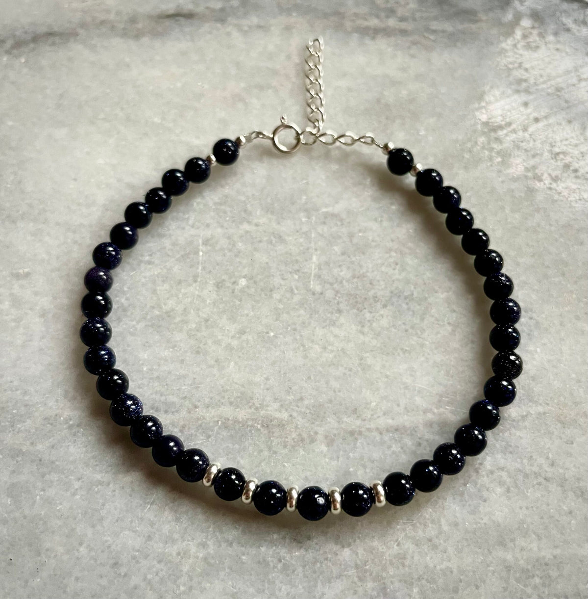 Harbour Blue Sandstone & Sterling Silver Bracelet image 2