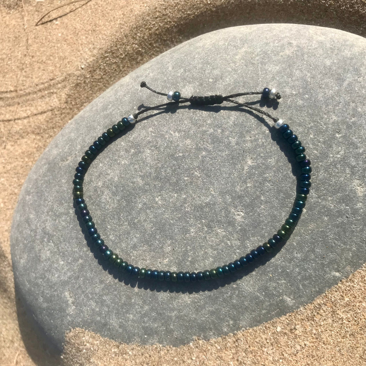 Ocean Dusk Miyuki Beaded Bracelet image 2