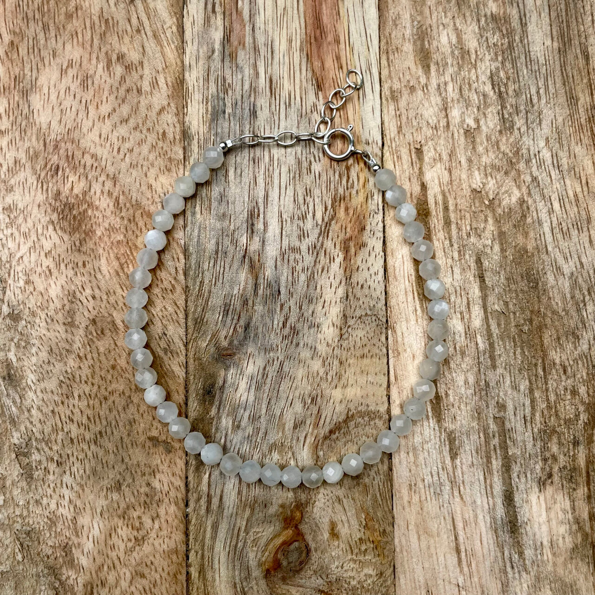 Amarina Moonstone Bracelet – Sterling Silver image 2