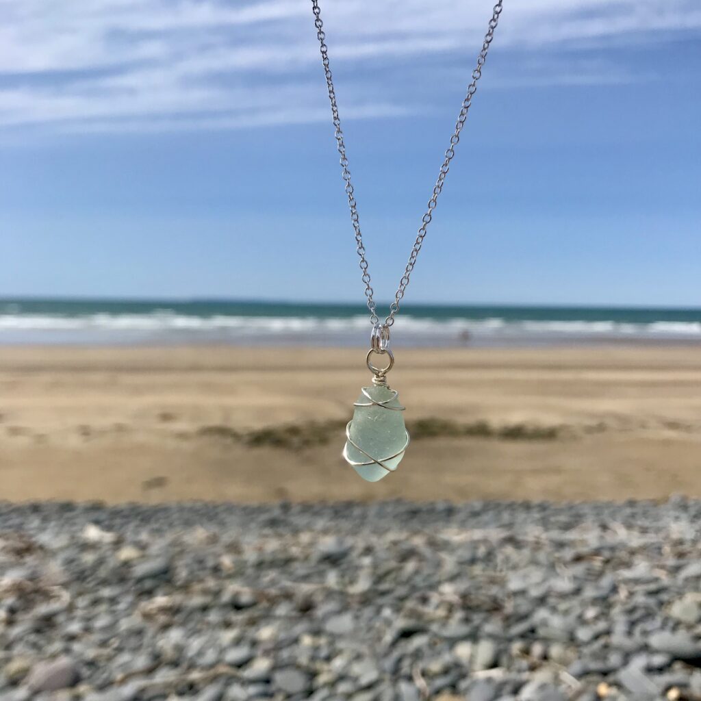 North Coast Sea Glass Necklace.