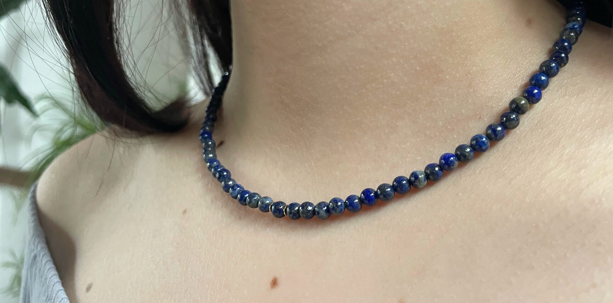 Gemstone Beaded Necklace Banner