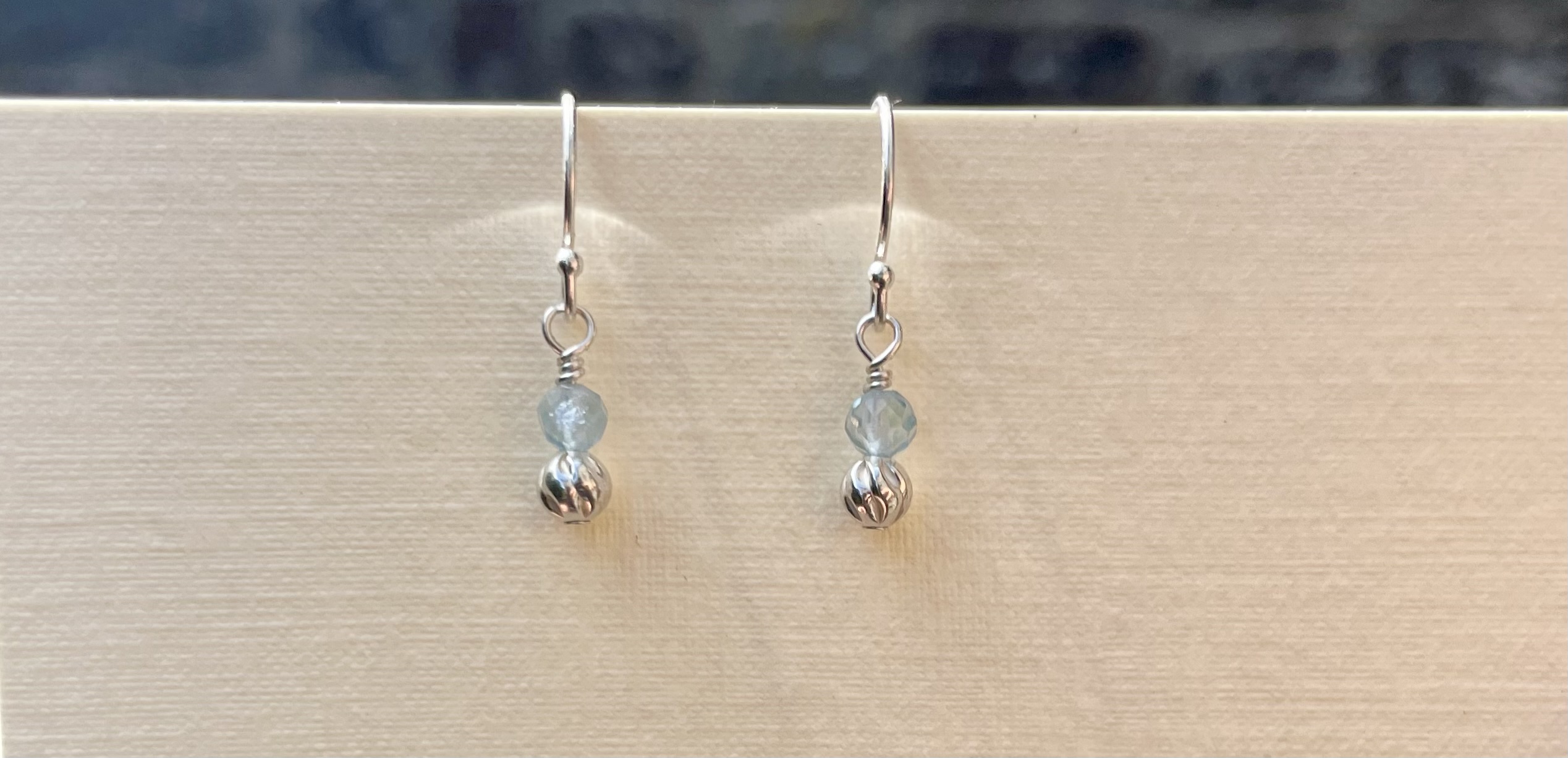 Aquamarine Earrings Banner